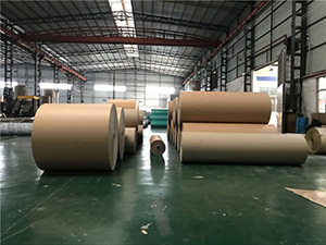 Outer head packaging paper